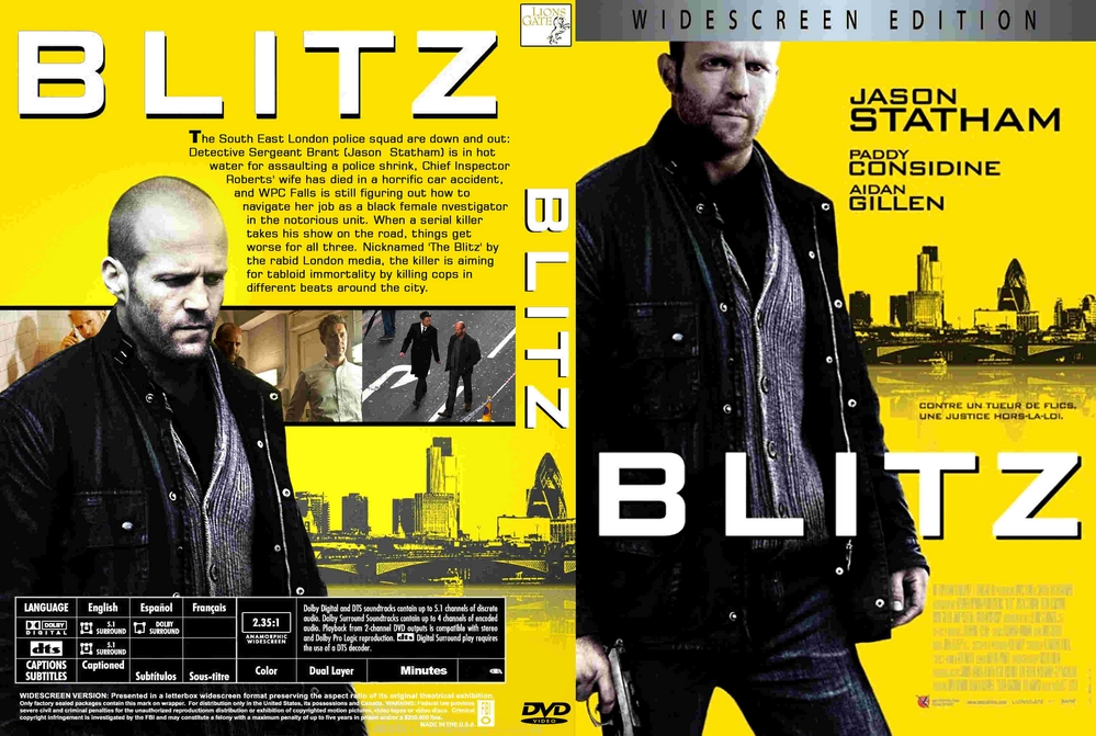 Blitz (2011) Tamil Dubbed Movie HD 720p Watch Online